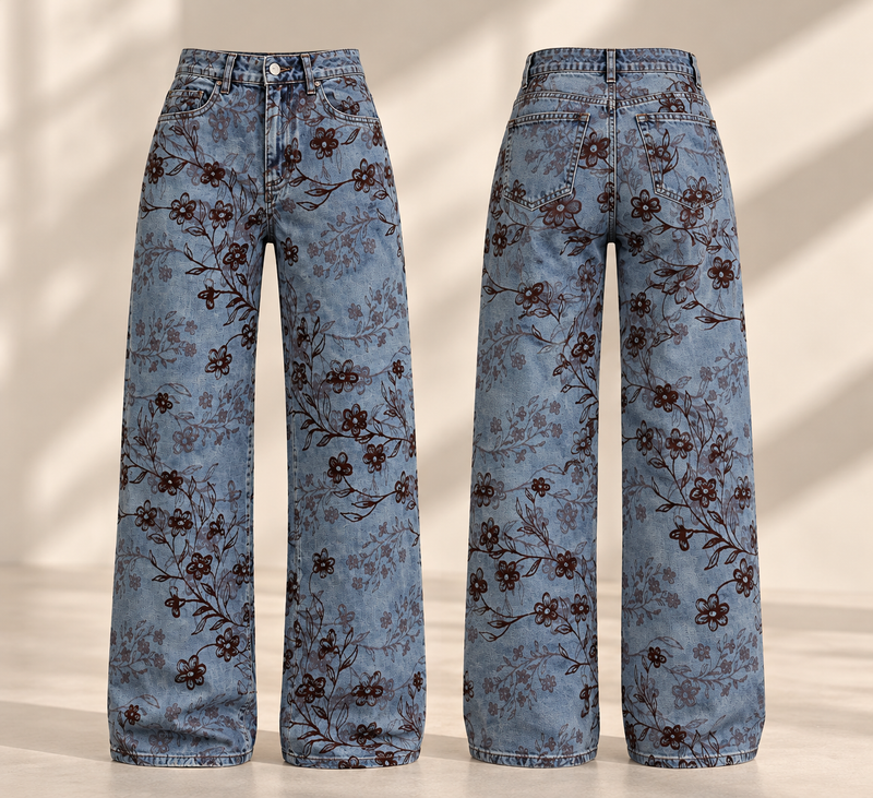 The Wild Bloom Jean