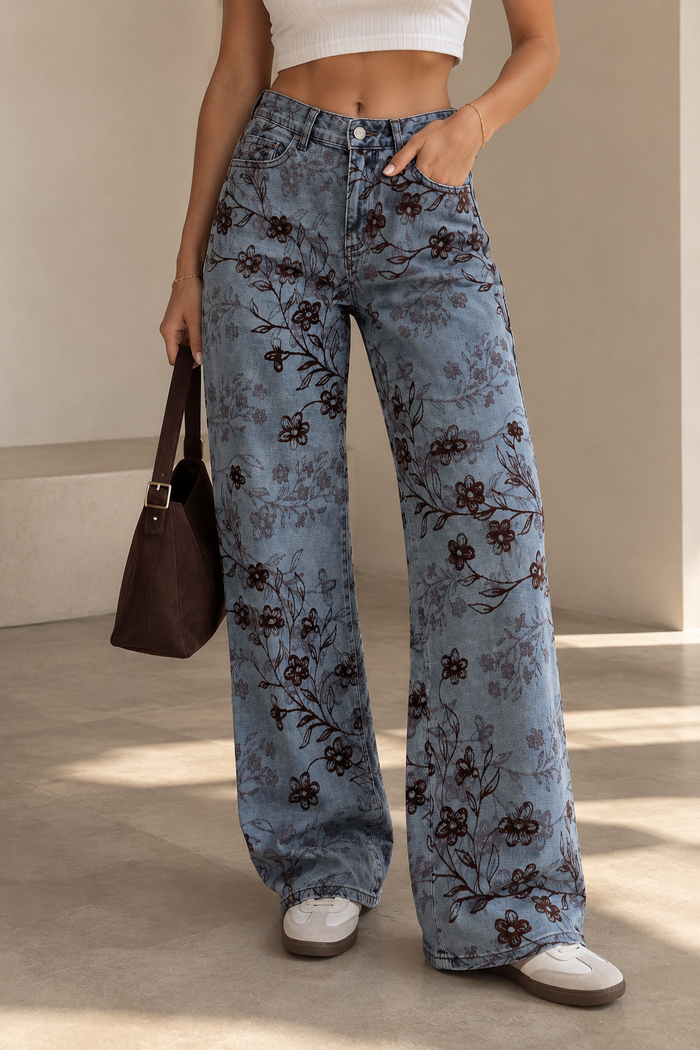 The Wild Bloom Jean