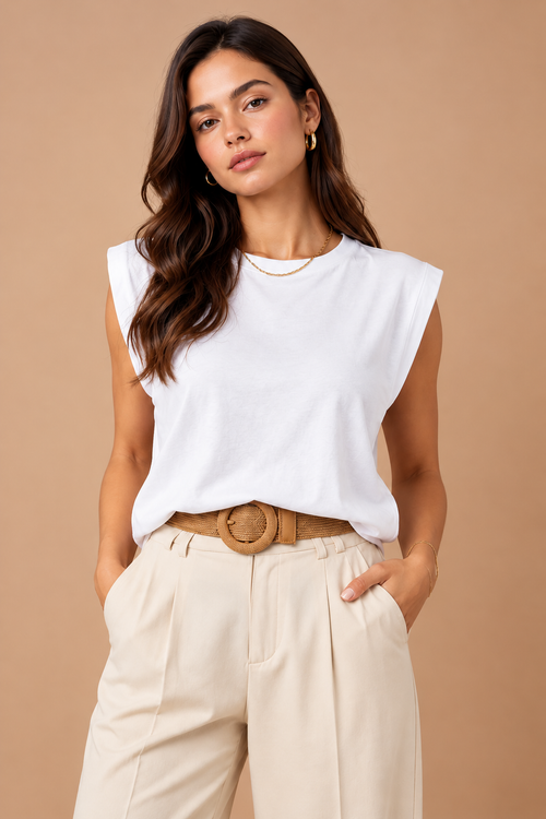 THE ESSENTIAL SHOULDER TEE