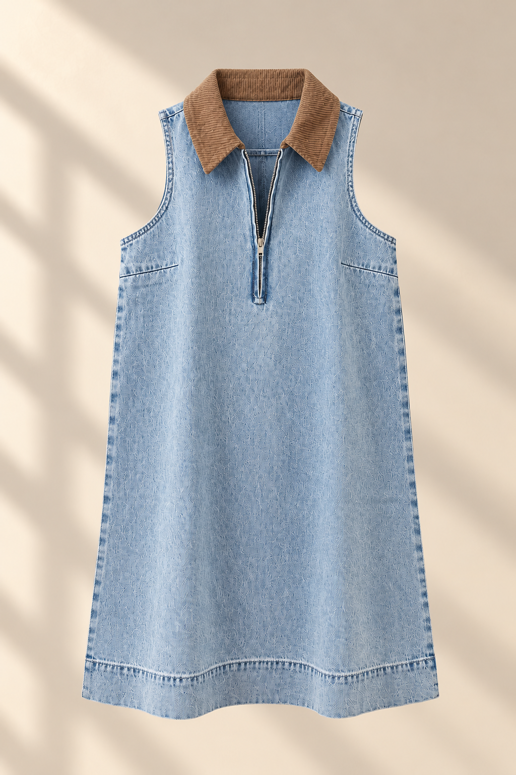THE OFF-DUTY DENIM DRESS